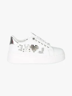 Laura Biagiotti Sneakers donna gioiello con platform - argento