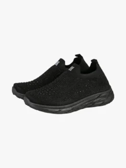 Laura Biagiotti Sneakers donna slip on con borchie - nero