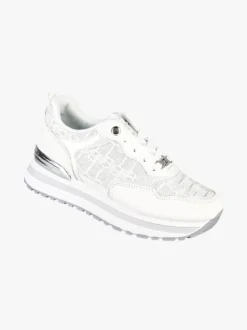 Laura Biagiotti Sneakers donna stringate con platform - bianco