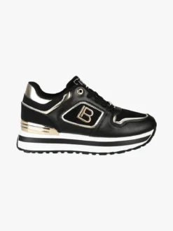 Laura Biagiotti Sneakers donna stringate con platform - nero