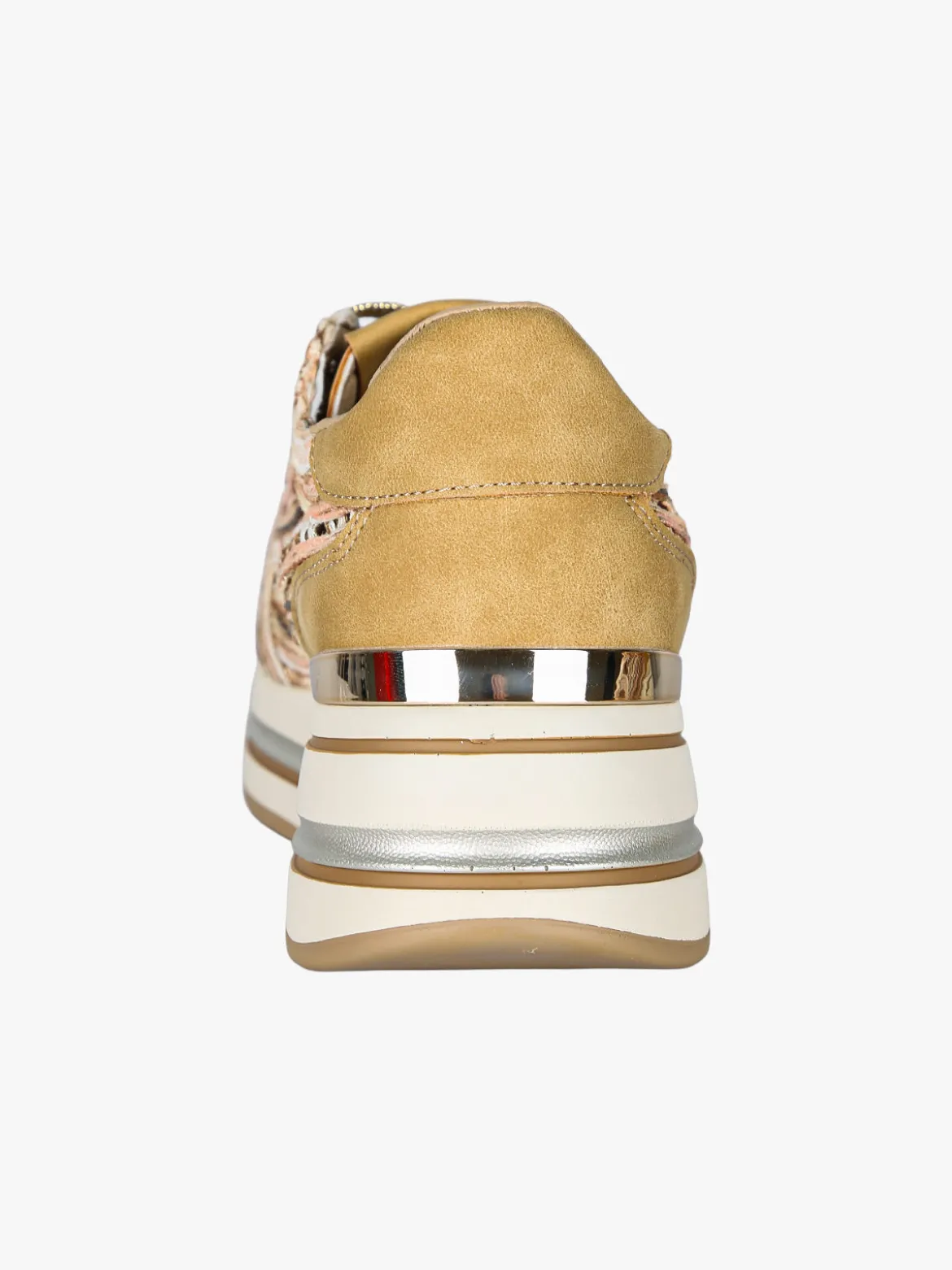 Laura Biagiotti Sneakers donna traforate con platform - oro