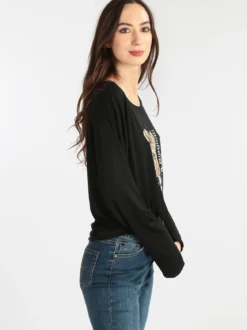 Laura Biagiotti T-shirt da donna lunga con stampa