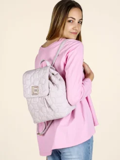 Laura Biagiotti Zaino donna in ecopelle con pattina
