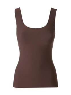 Lepel SKIN2SKIN TOPBRA Top con reggiseno in microfibra - moro
