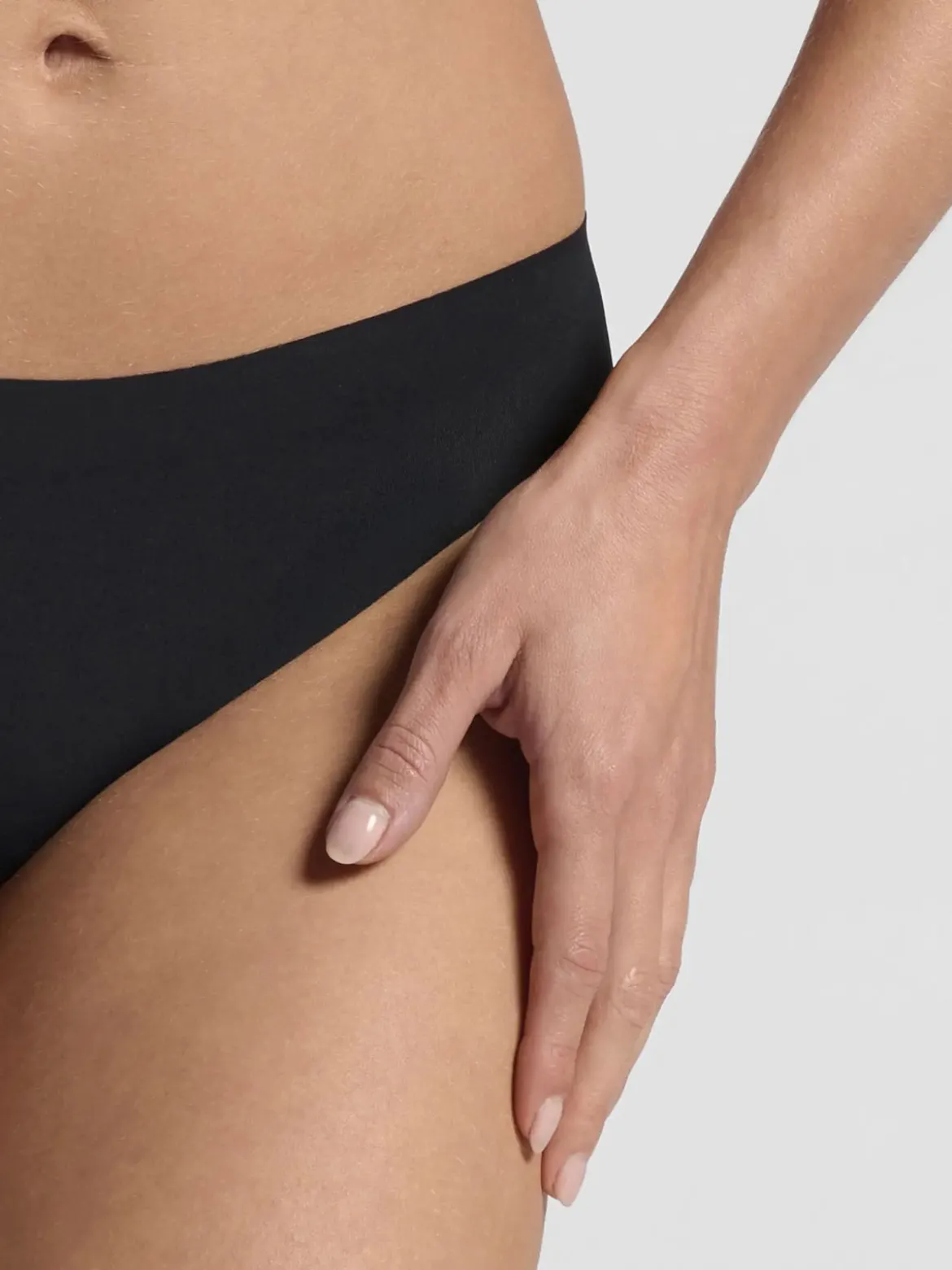 Lepel VLPT02805 Slip donna invisibile - nero