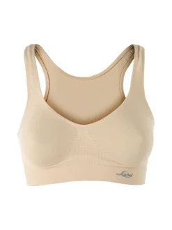 Liabel Brassiere donna push-up in microfibra - nudo