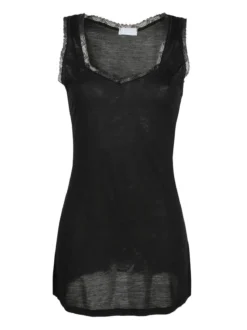 Liabel Canotta lunga con pizzo