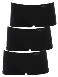Liabel Confezione da 3 pezzi boxerino donna in microfibra - nero
