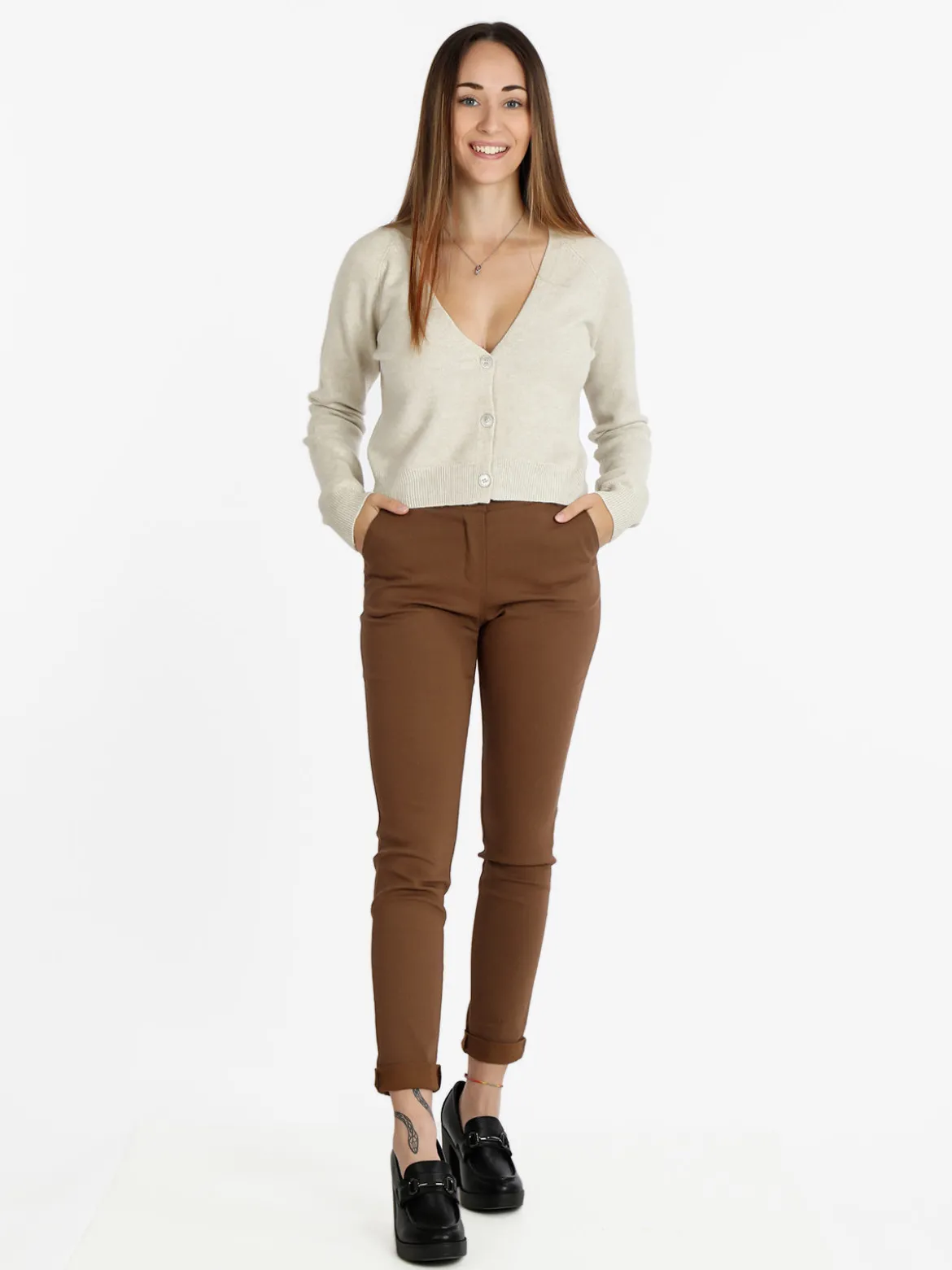 Lois & Pepe Cardigan da donna corto
