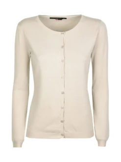 Lois & Pepe Cardigan girocollo da donna con bottoni