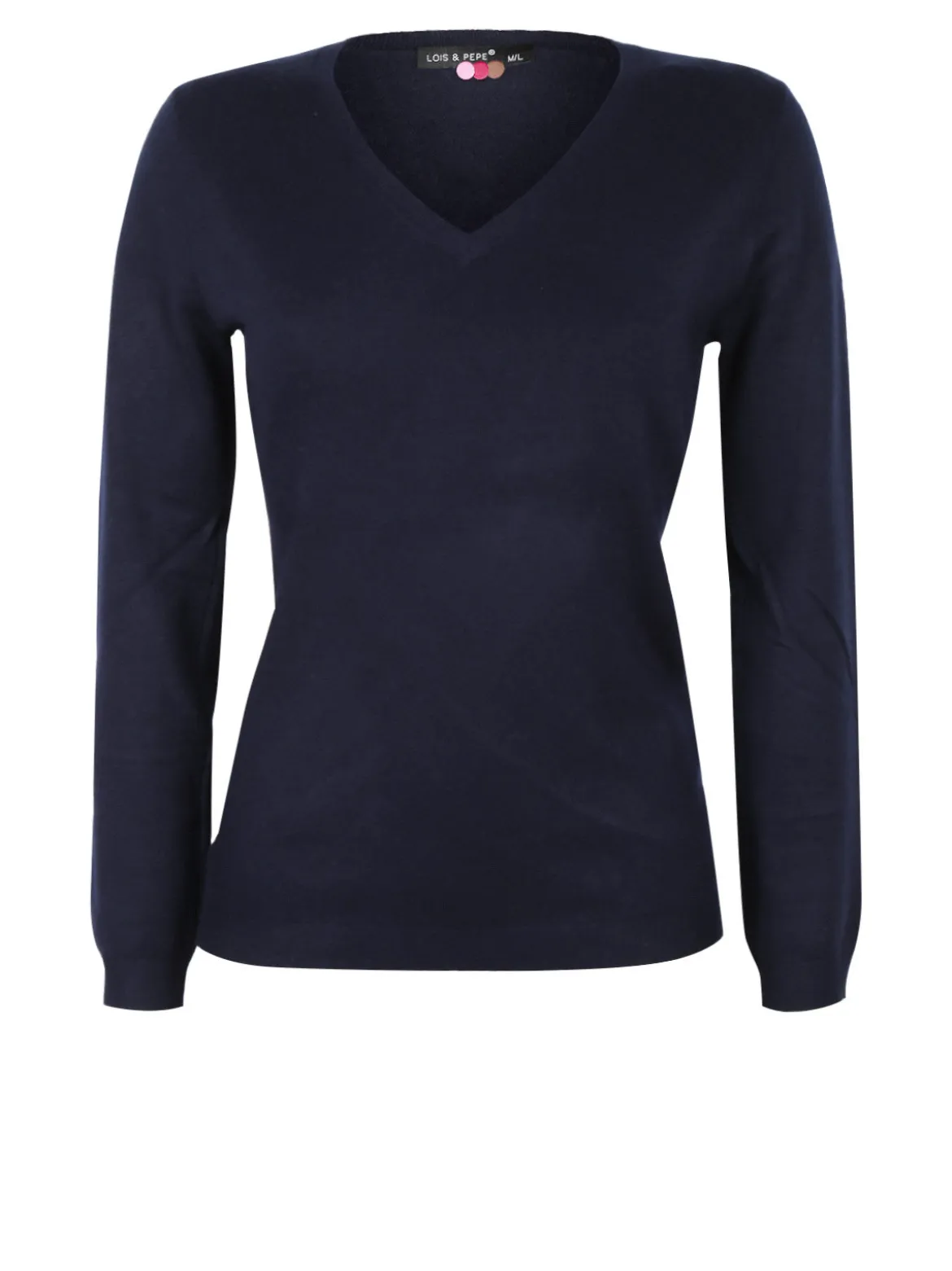 Lois & Pepe Pullover da donna scollo a V