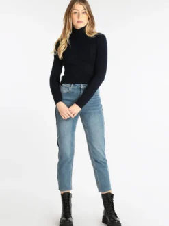 Lois & Pepe Pullover dolcevita donna in tinta unita