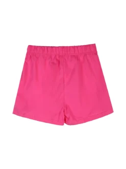 Lollitop Completo corto da bambina con canotta e shorts in cotone - fucsia
