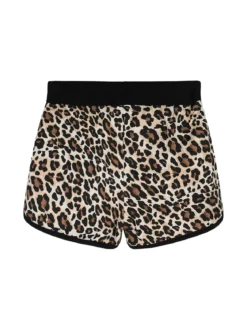 Lollitop Completo corto da bambina con t-shirt crop e shorts maculati