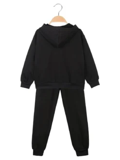 Lollitop Completo 3 pezzi da ragazza con cappuccio e zip