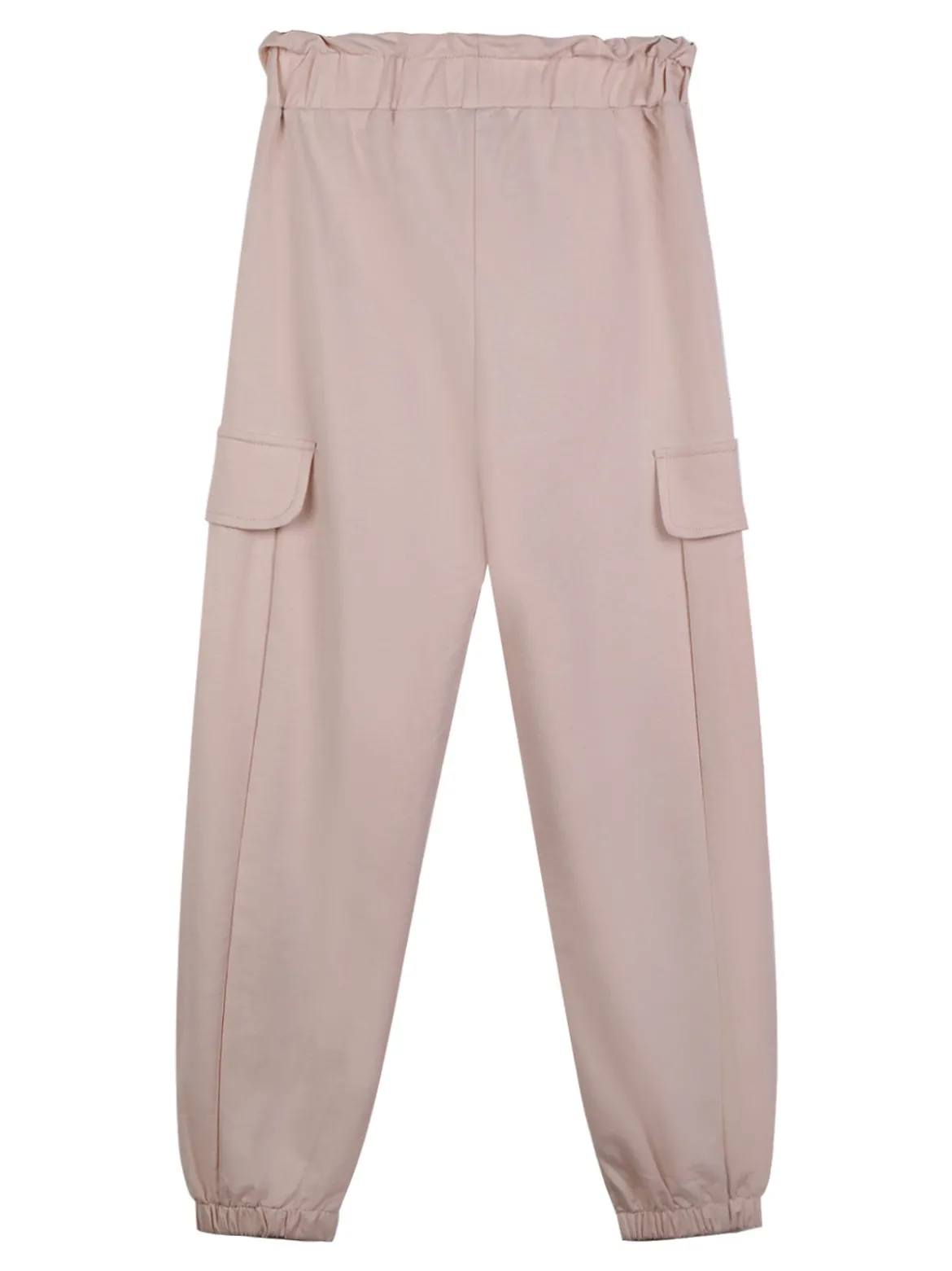 Lollitop Pantaloni da bambina in cotone con polsini