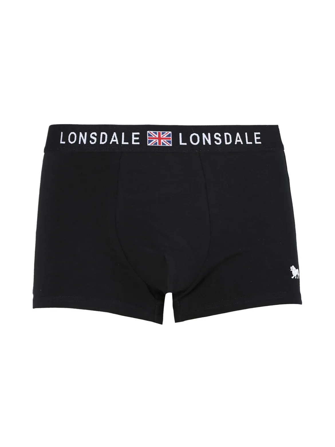 Lonsdale Boxer da uomo in cotone tinta unita