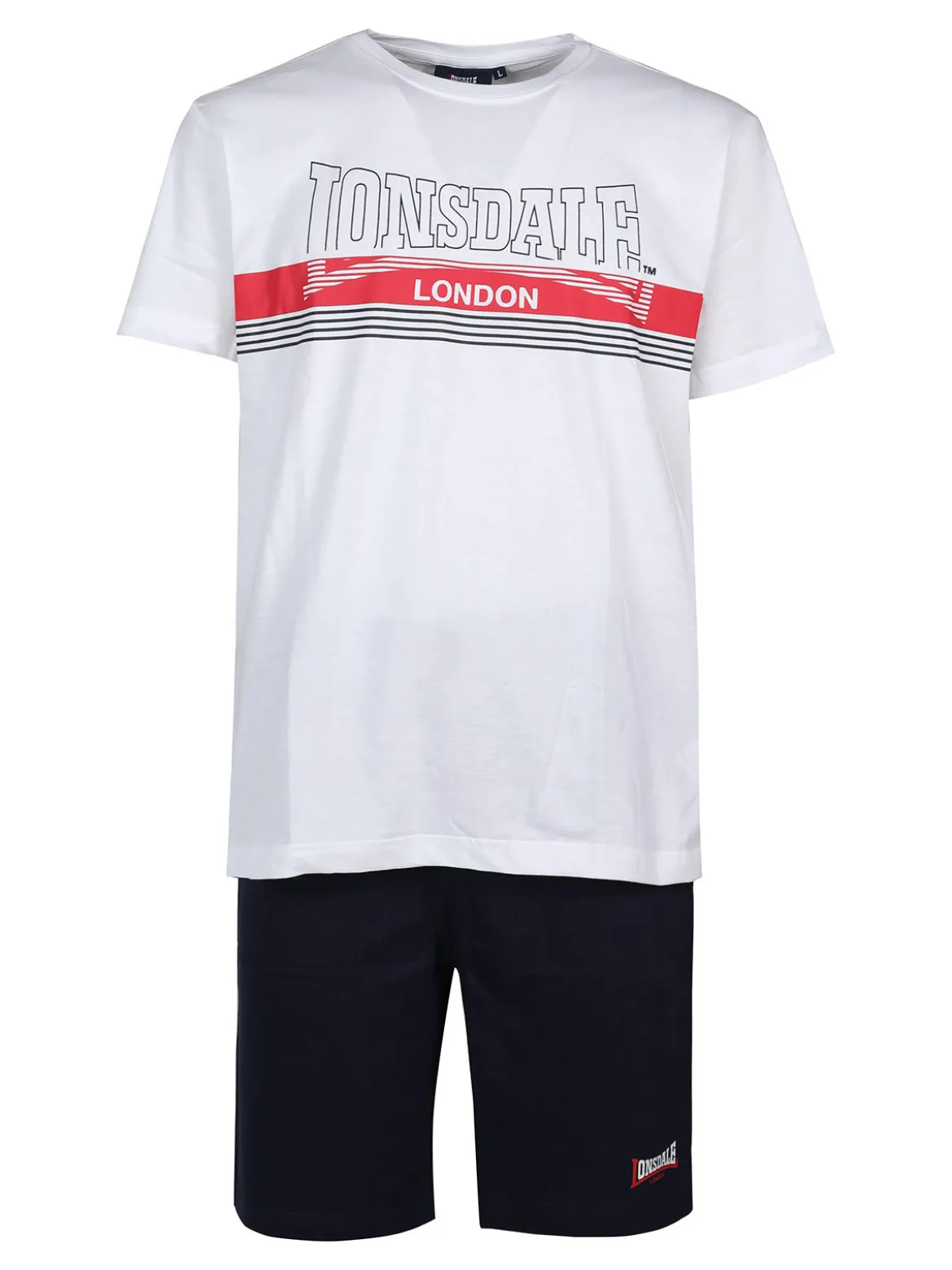 Lonsdale Completo corto da uomo in cotone