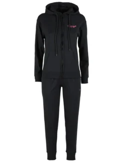 Lonsdale Completo tuta da donna 2 pezzi con cappuccio e zip