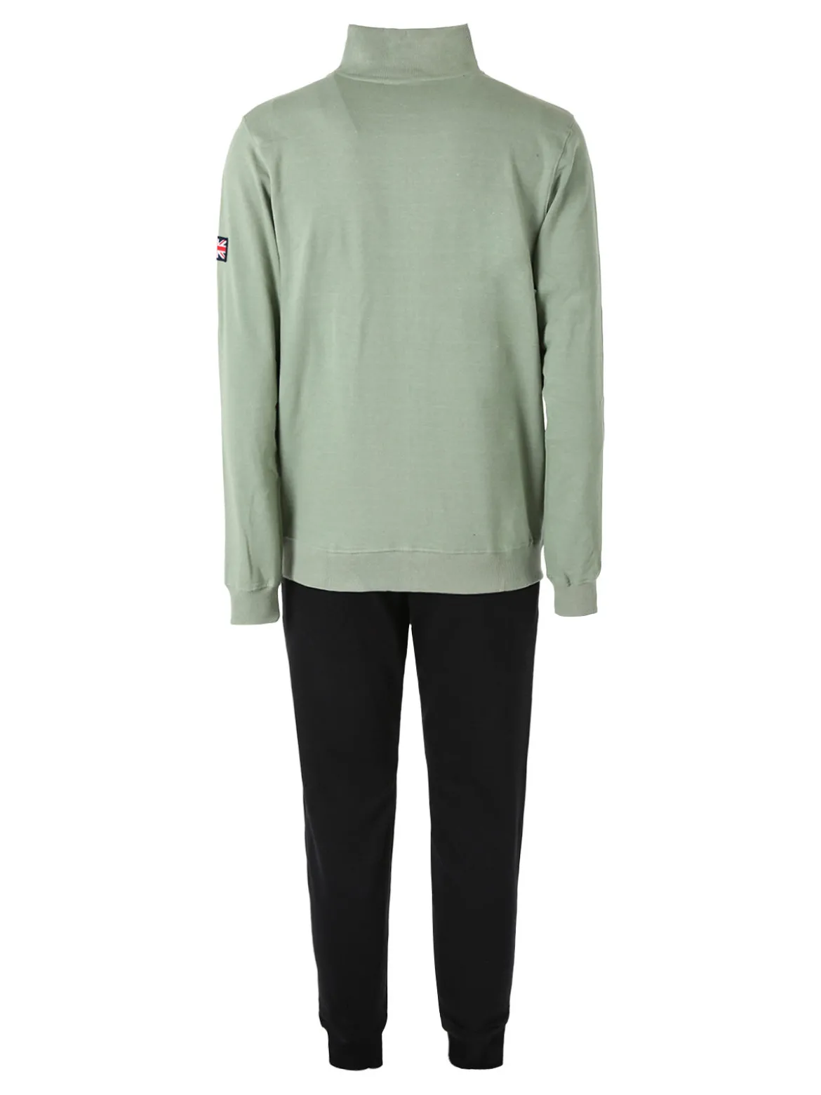 Lonsdale Completo tuta da uomo full zip - pistacchio