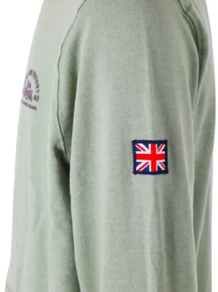 Lonsdale Completo tuta da uomo full zip - pistacchio