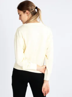 Lonsdale Felpa girocollo da donna in cotone