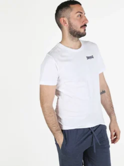 Lonsdale T-shirt da uomo in cotone con logo