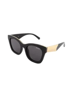 Looks Style Occhiali da sole squadrati da donna - nero