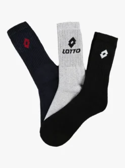 Lotto Calza da uomo in spugna. Confezione da 3 paia