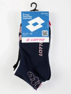 Lotto Calze corte da bambina confezione 3 paia