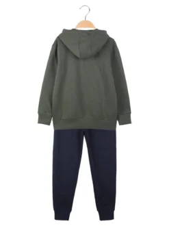 Lotto Completo tuta sportivo da bambino con cappuccio e zip