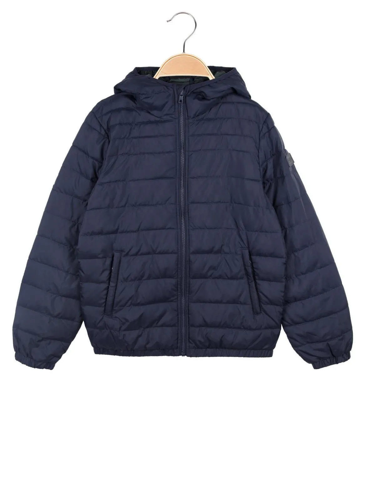 Lotto Marcus VII Bomber HD B giubbino con cappuccio blu scuro