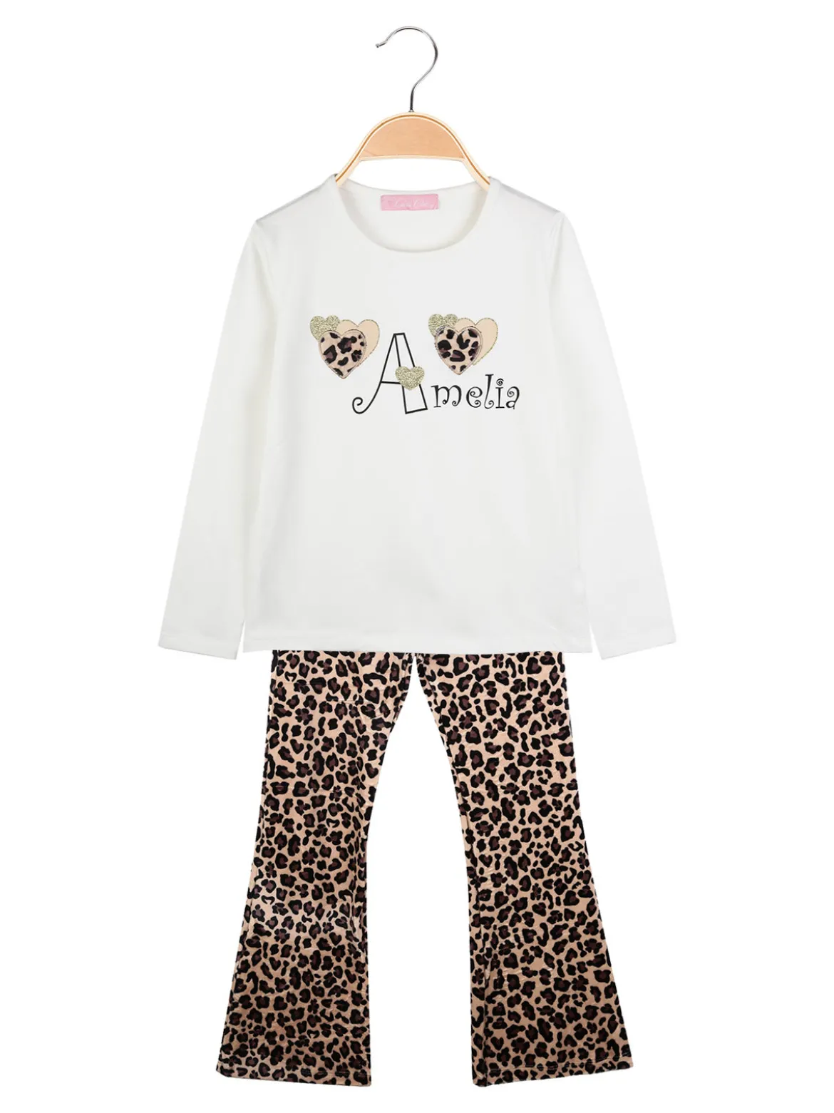 Luisa Chic Completo animalier 2 pezzi da bambina