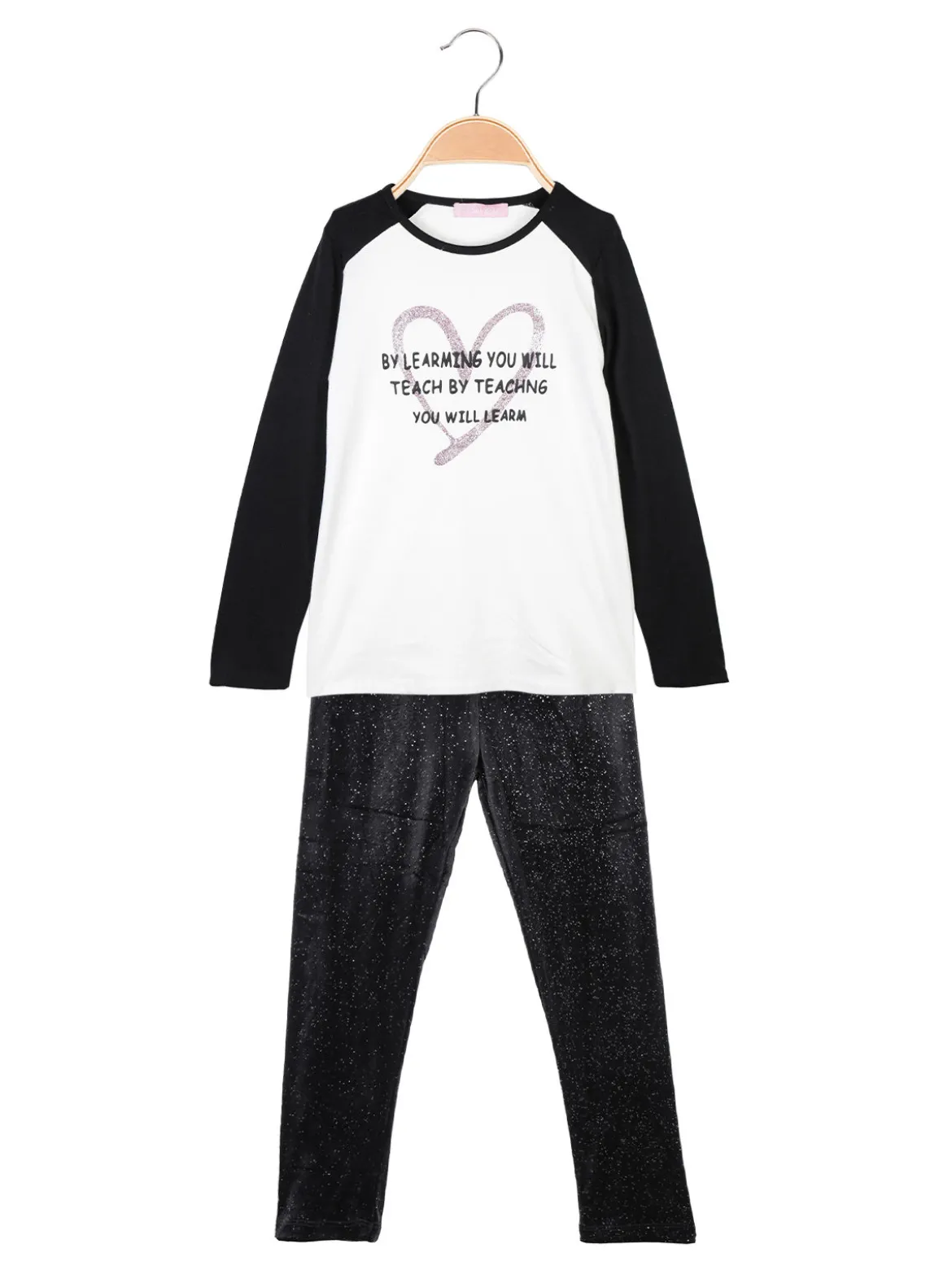 Luisa Chic Completo 2 pezzi da bambina con leggings