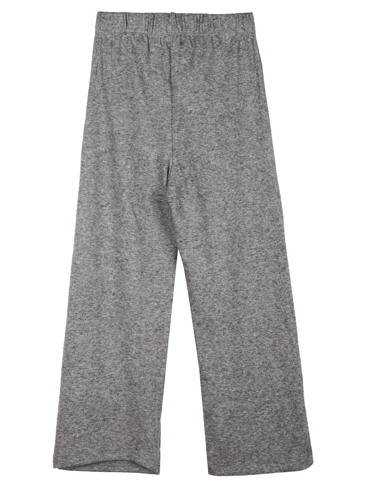 Luisa Chic Pantaloni da bambina in maglia - grigio