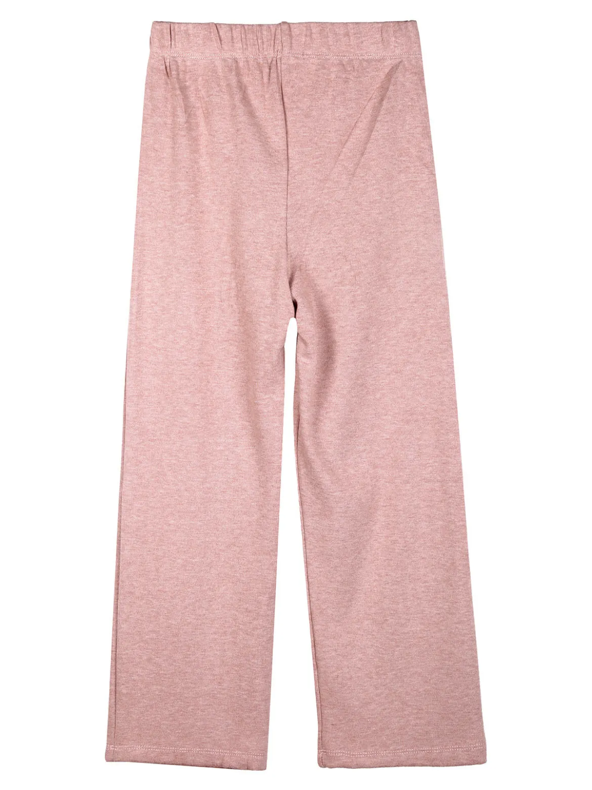 Luisa Chic Pantaloni da bambina in maglia - rosa