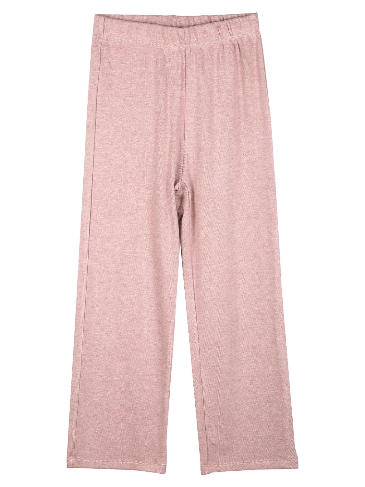 Luisa Chic Pantaloni da bambina in maglia - rosa