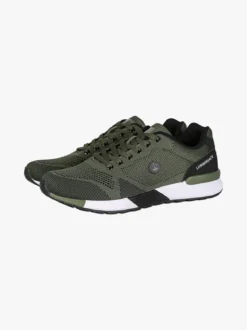 Lumberjack VENDOR Sneakers sportive da uomo - verde scuro
