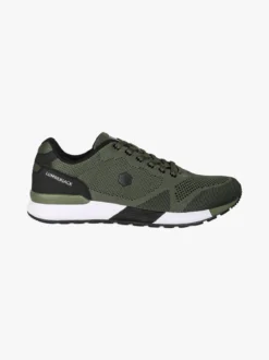 Lumberjack VENDOR Sneakers sportive da uomo - verde scuro