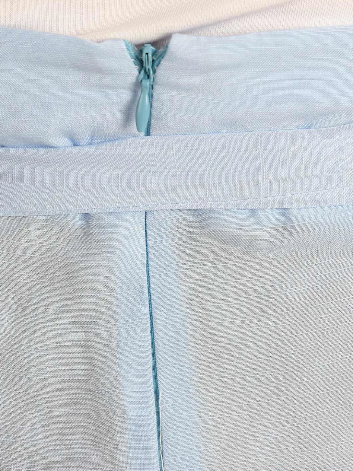 Lumina Shorts a vita alta misto lino