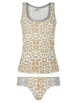 Magic Dream Coordinato intimo donna animalier top+slip