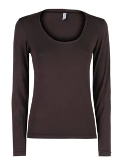 Magic Dream T-shirt donna a maniche lunghe - moro