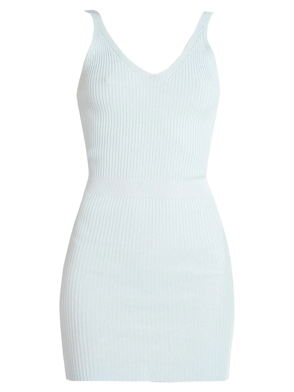 Maglificio Vestito corto donna in maglia a costine