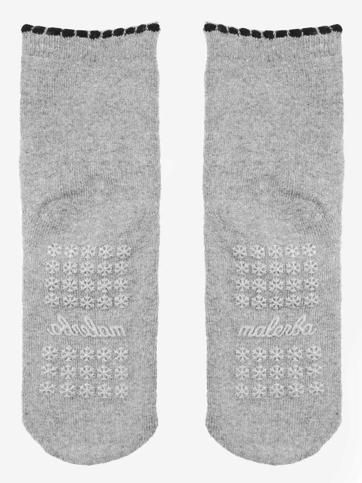Malerba Calze antiscivolo bambina in caldo cotone con cuori