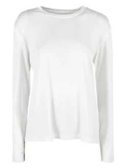 Manosque T-shirt donna a maniche lunghe - bianco