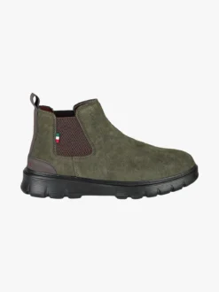 Marina Militare Stivaletti in pelle scamosciata da uomo - militare