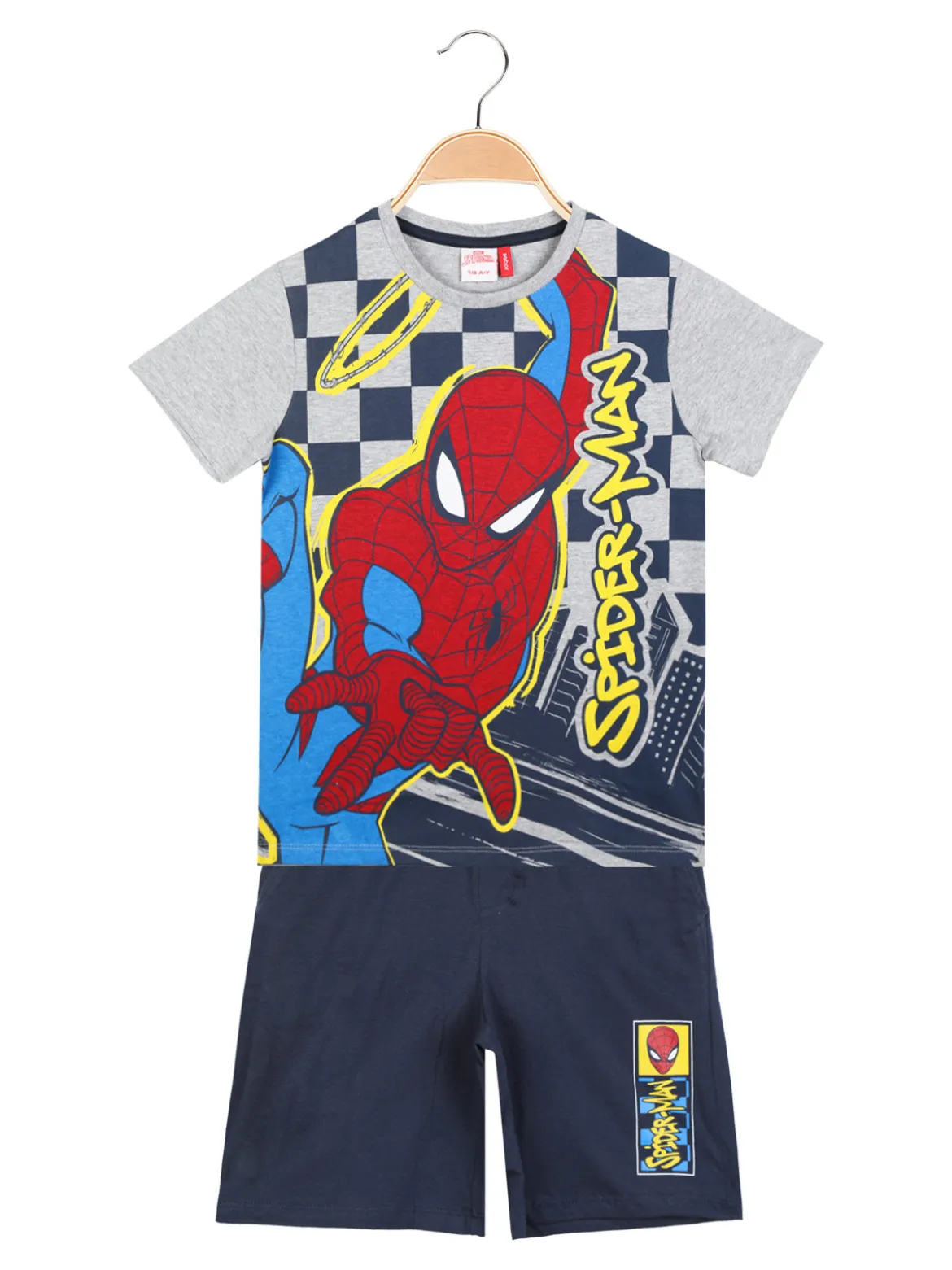 Marvel Spider-Man Completo corto 2 pezzi da bambino