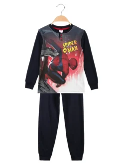 Marvel Spider-Man Pigiama da bambino in caldo cotone