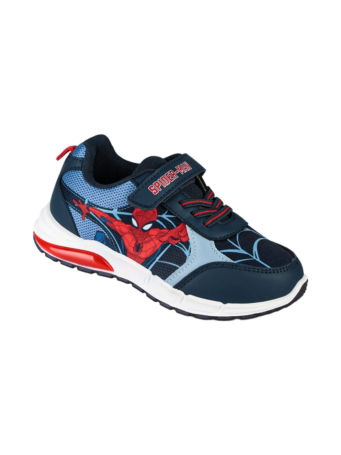 Marvel Spider-Man Sneakers da bambino con strappo e luci - multicolore