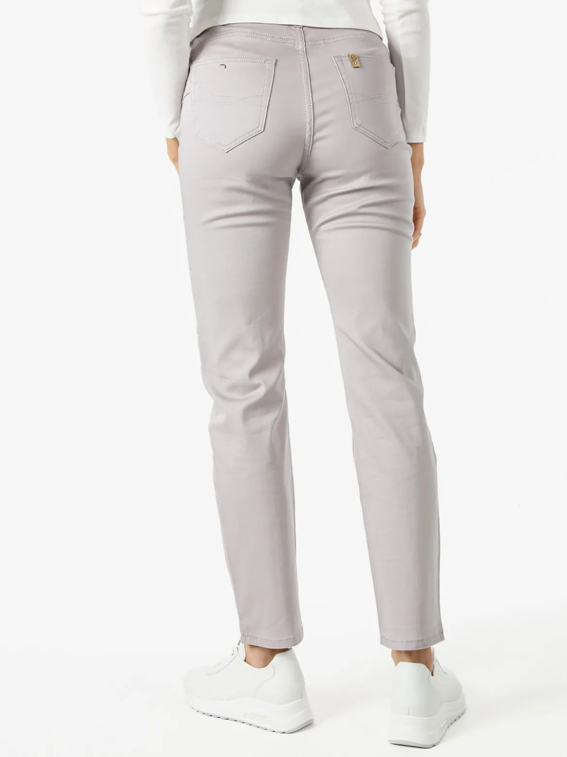 Max & Liu Pantaloni regular da donna - grigio